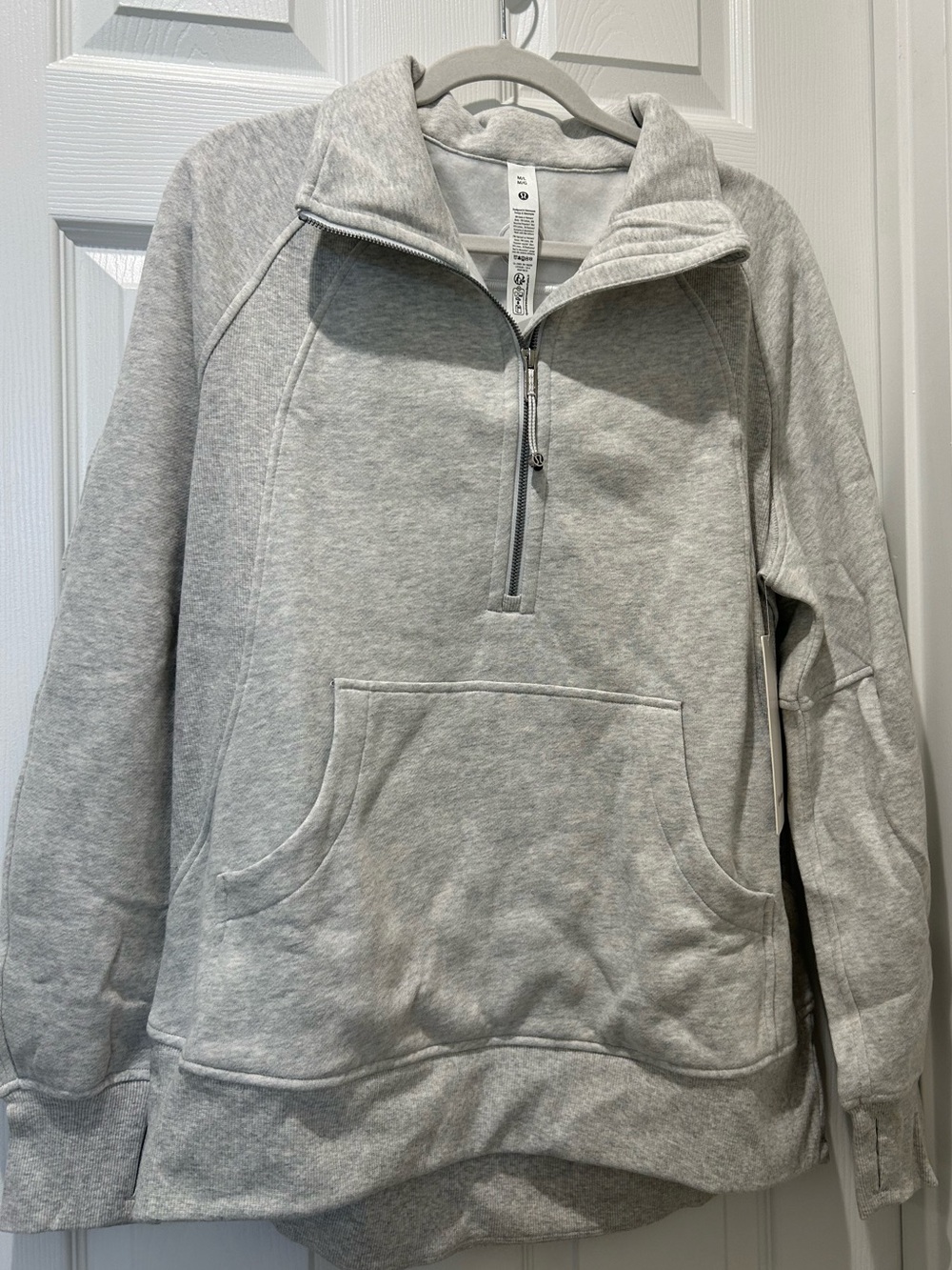 Lululemon Scuba Oversized Funnel Neck Half Zip M/L
